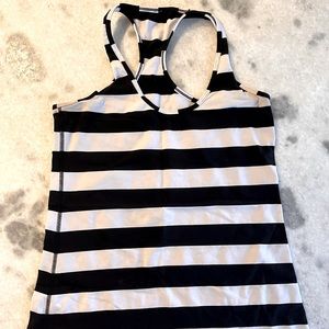 Lululemon racerback stripe tank